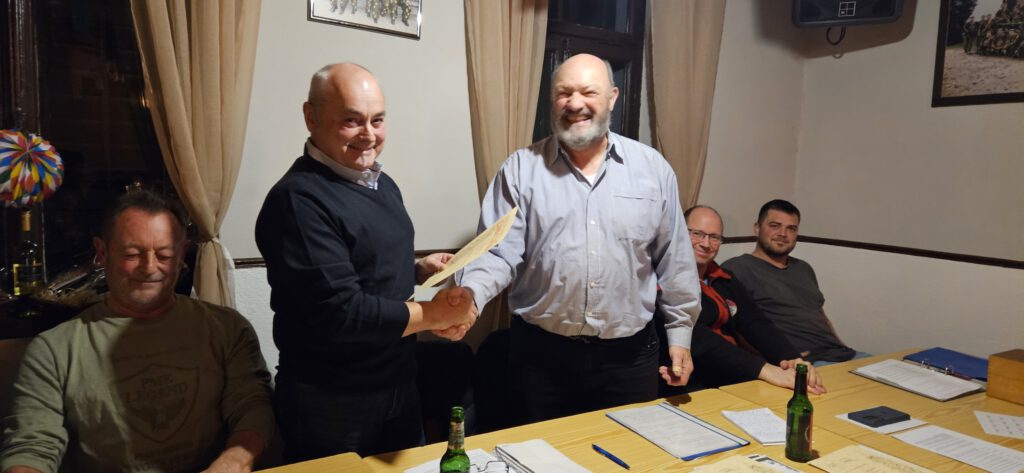 Ehrung Jürgen Waldvogel